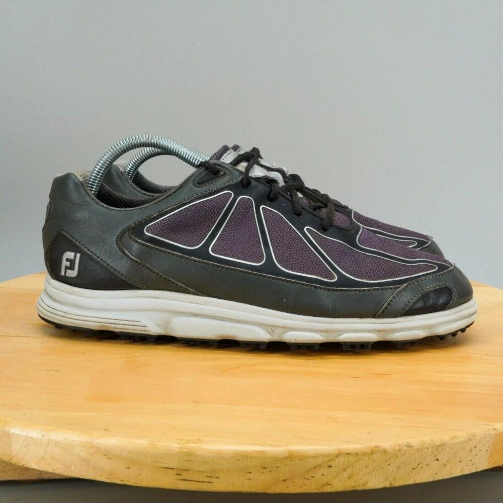 FootJoy SL Superlites Men's Size 8.5 M‎ Golf Shoes Gray Sneakers Spikeless 58003